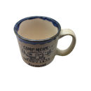 Camp More Embossed Camp Mug - Blue