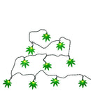 10-Light Cannabis Light Set - The Country Christmas Loft