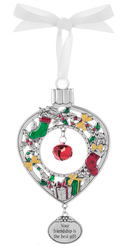Jingle Bell Ornament - Your Friendship is the best gift - Metal - by Ganz