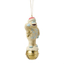 Bumble Holding Dangling Star on Bell Ornament