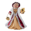 Jacqueline Kent Red and Gold Mrs. Claus Table Piece - 17 Inch - Christmas >> Figurines >> Santa Claus - by Jacqueline Kent Cr