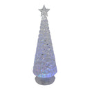 Water Globe Christmas Tree Light - Honeycomb Branches