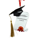 Graduation Ornament with Cap and Tassle - Christmas >> Ornaments >> Life's Moments - by Kurt Adler