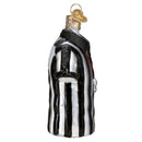 Referee Shirt Glass Ornament - Christmas >> Ornaments >> Sports - by Old World Christmas - view 5
