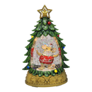 Charming Tails - Lighted Mouse Snowglobe Tree - Christmas >> Snowglobes