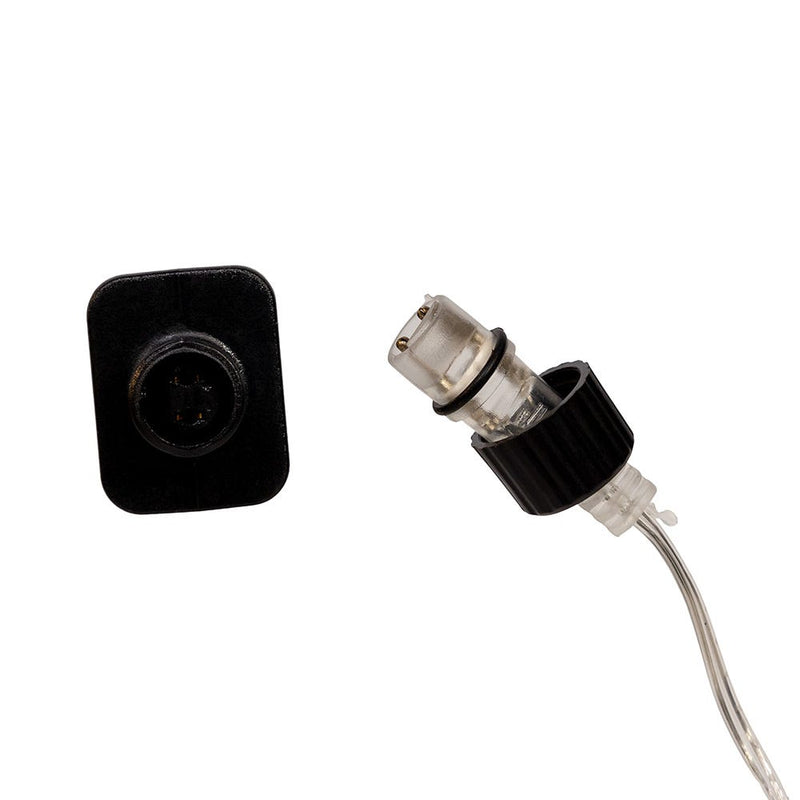 Cool White Micro LED Silver Starburst Treetop - 15 inch