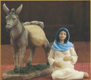 The Holy Family - Traveling to Bethlehem - 10 Inch Scale