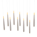 Flameless 'Floating' Candle Set - 10 piece set