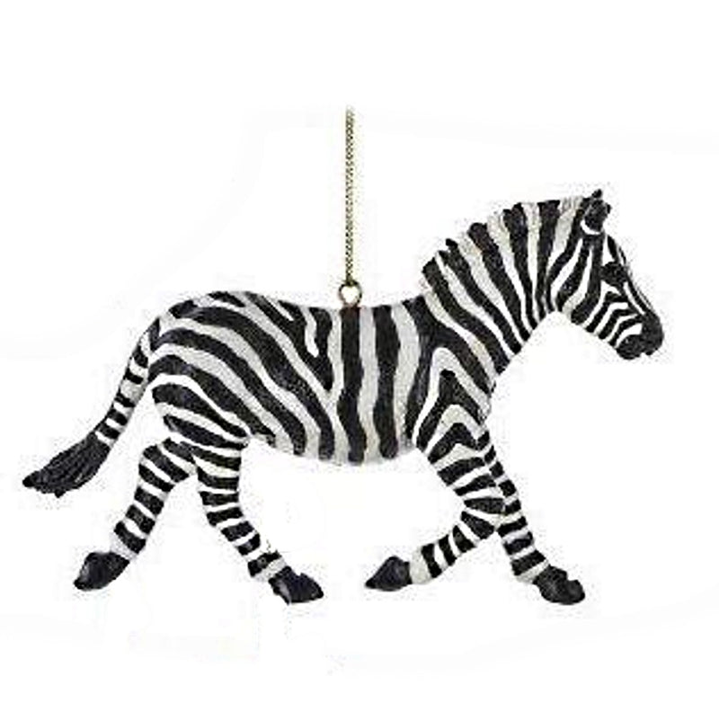 Safari Animal Ornament - Zebra - The Country Christmas Loft