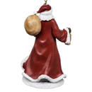 Berry Vine Santa with Lantern Ornament