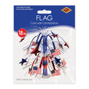 Flag Cascade Centerpiece Decoration