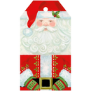 Santa Claus Gift Tags - 4 Per Package - Gift Shoppe >> Gift Wrap - by Caspari
