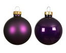 Glass 2.4" Ornaments - 10 piece Set - Fig