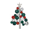 Sparkling Jeweled Holiday Tree Pin - Gift Shoppe >> Jewelry >> Pin - by Periwinkle By Barlow