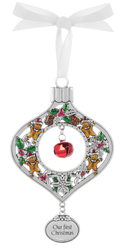 Jingle Bell Ornament - Our First Christmas