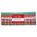 Holiday Gift Tissue Assortment - Plaid and Solids