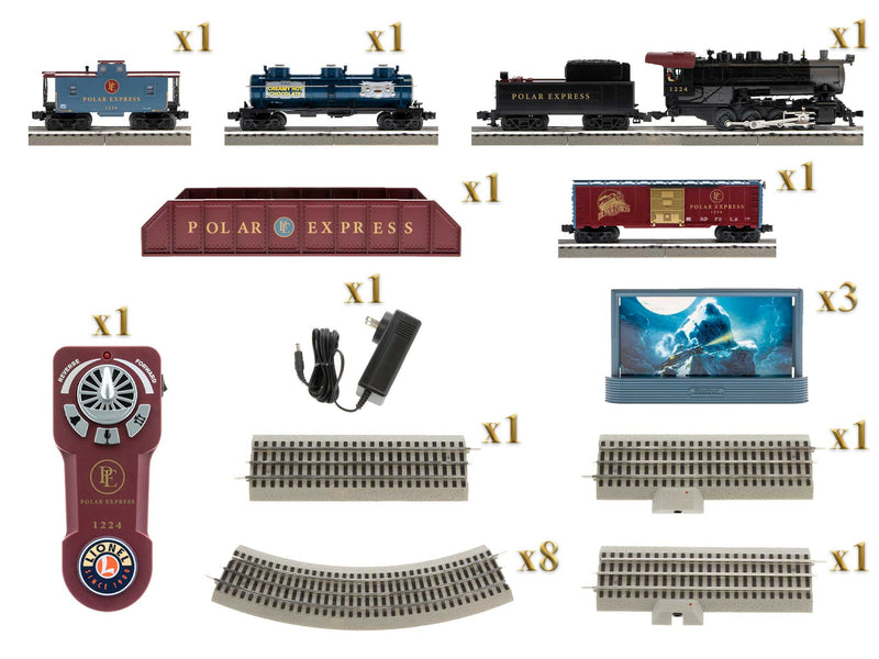 Lionel Polar Express - O Gauge - LionChief Train Set with Bluetooth