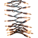 20 Indoor String Lights - Clear Bulb - White Wire - Christmas >> Lighting - by Tremont Floral - view 3