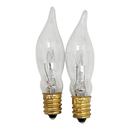Electric Candle Lightbulbs - 2 pack