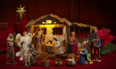 23 Piece 5 Inch Real Life Nativity Set - Includes All People, Lighted Manger, Chest Of Gold, Frankincense & Myrrh - Christmas