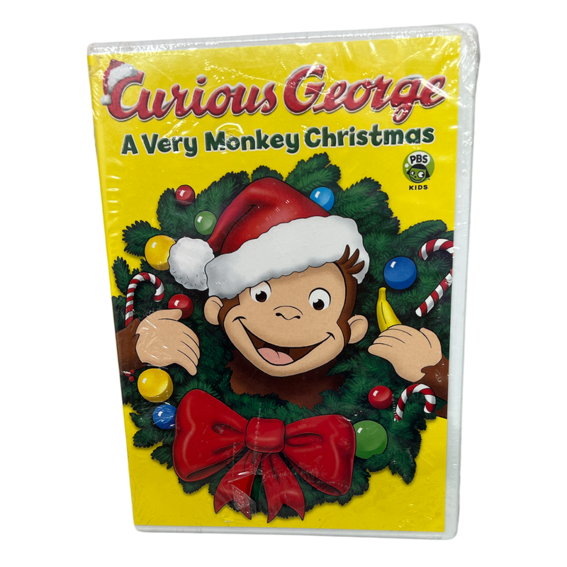 Curious George A Very Monkey Christmas - DVD