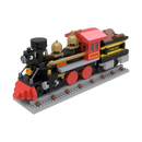 Mini Building Blocks - 4-4-0 Steam Locomotive