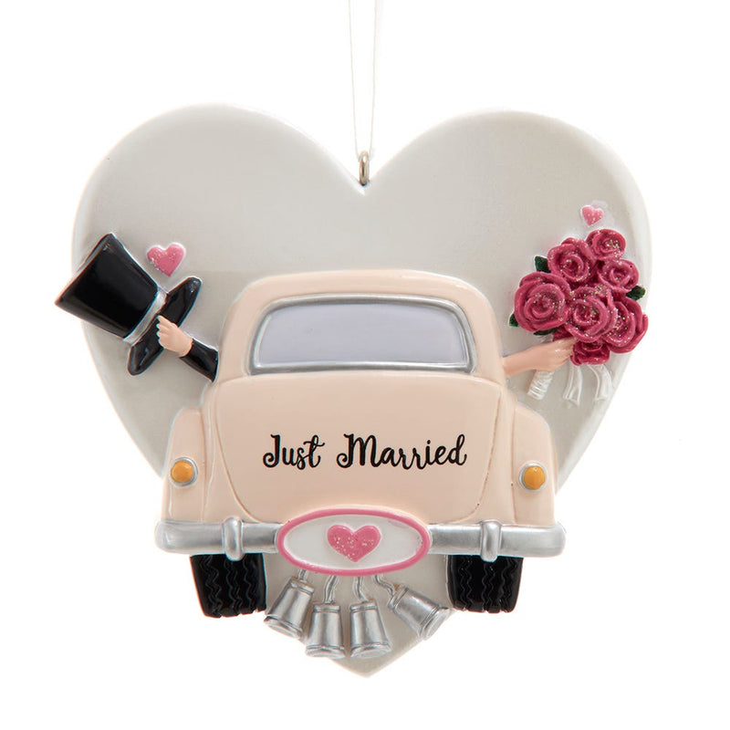 Just Married Ornament
