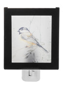 Chickadee in Forest Nightlight
