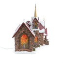 Chapel Of Abundant Grace - 50th Anniversary Edition - Christmas >> Villages >> Snow Villages - by Department 56 - view 2