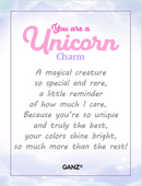 You are a Unicorn Charm - Gift Shoppe >> Jewelry >> Misc Jewelry - by Ganz - view 2