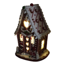 Whimsical Lighted Gingerbread Cottage - Christmas >> Figurines - by Kurt Adler - view 2