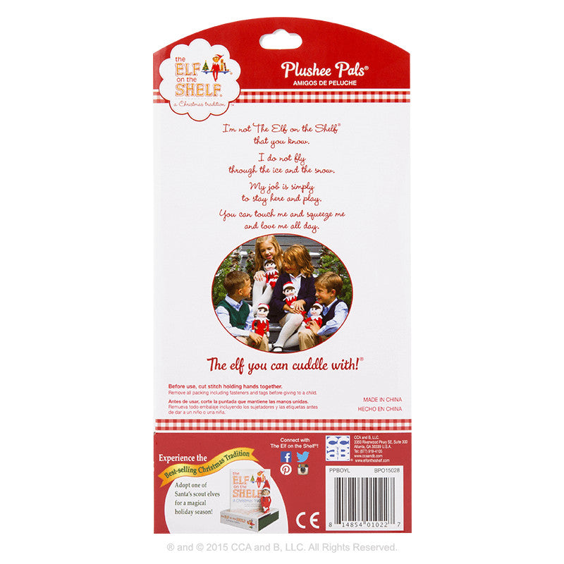 The Elf On The Shelf Plushee Pal - Boy - Light Tone