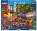 Flower Market  - 1000 Piece Jigsaw Puzzle - Toy Shoppe >> Puzzles - by White Mountain Puzzles