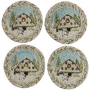 Humble Beginnings Printed Braided Coasters - Housewares >> Linens >> Accessories - by Park Designs