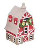 The Little Red Barn Charm - A Heartwarming Symbol of Home and Belonging - Gift Shoppe >> Jewelry >> Charms and Worry Stones -