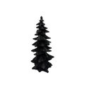 Black Resin Halloween Tree 7 1/4 Inches Tall - Holidays >> Halloween - by Gerson