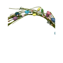 Pastel Easter Egg Garland - 4 Feet long