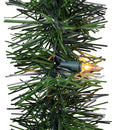 18 Foot Lighted Green Pine Garland