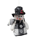 Plush Snowman Ornament