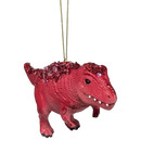 Red T-Rex Dinosaur Ornament