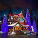 8.75 Inch Crystal Color Changing Tree - The Country Christmas Loft