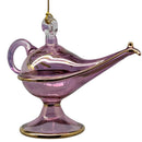 Amethyst Wishes Magic Lamp Ornament