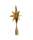 UL 10-Light Gold Bethlehem Star Treetop