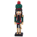 The Emerald & Crimson Guard Nutcracker Ornament - Christmas >> Ornaments >> Nutcrackers - by Kurt Adler - view 2