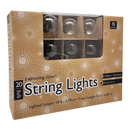 Patio Light Set - 20 G40 Bulbs on Brown Wire