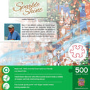 Sparkle And Shine - Holiday Festivities 500 Pc Glitter Puzzle