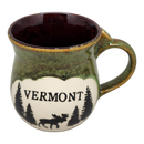 Terra Cotta Style Paunch Coffee Mug