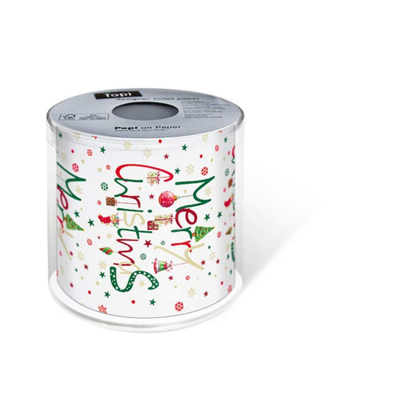 Christmas Design Toilet Paper Roll - Merry Christmas ornaments - The Country Christmas Loft