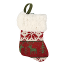 Charming 6 Inch Knit Stocking - - Christmas >> Stockings - by Kurt Adler - view 3