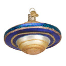 Saturn Glass Ornament - Christmas >> Ornaments >> Geographic - by Old World Christmas - view 2